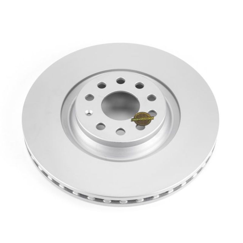 Power Stop 15-18 Audi S3 Front Evolution High Carbon Geomet Coated Rotor PowerStop