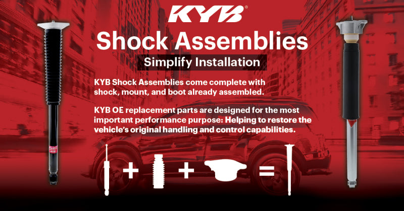 KYB 13-19 Cadillac ATS (Exc. Elect. Susp.) Excel-G Shock Assembly - Rear Right