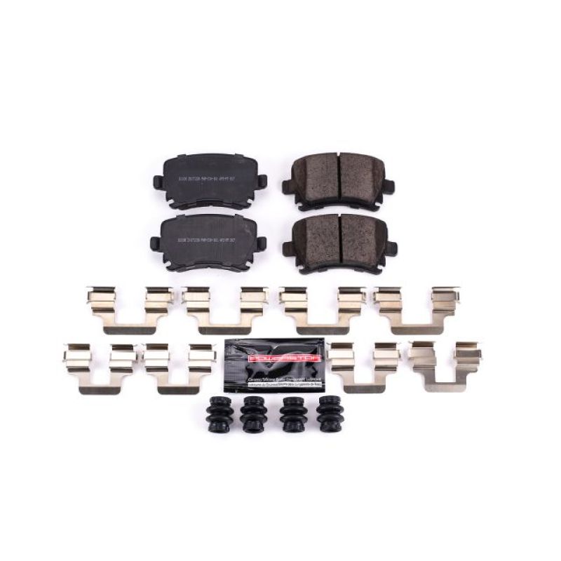 Power Stop 06-09 Audi A3 Rear Z23 Evolution Sport Brake Pads w/Hardware PowerStop