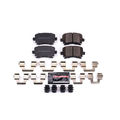 Power Stop 06-09 Audi A3 Rear Z23 Evolution Sport Brake Pads w/Hardware PowerStop