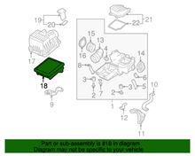 Load image into Gallery viewer, Genuine OEM Honda Fit 2009-2013 Air Filter OEM (17220-RB0-000) X1