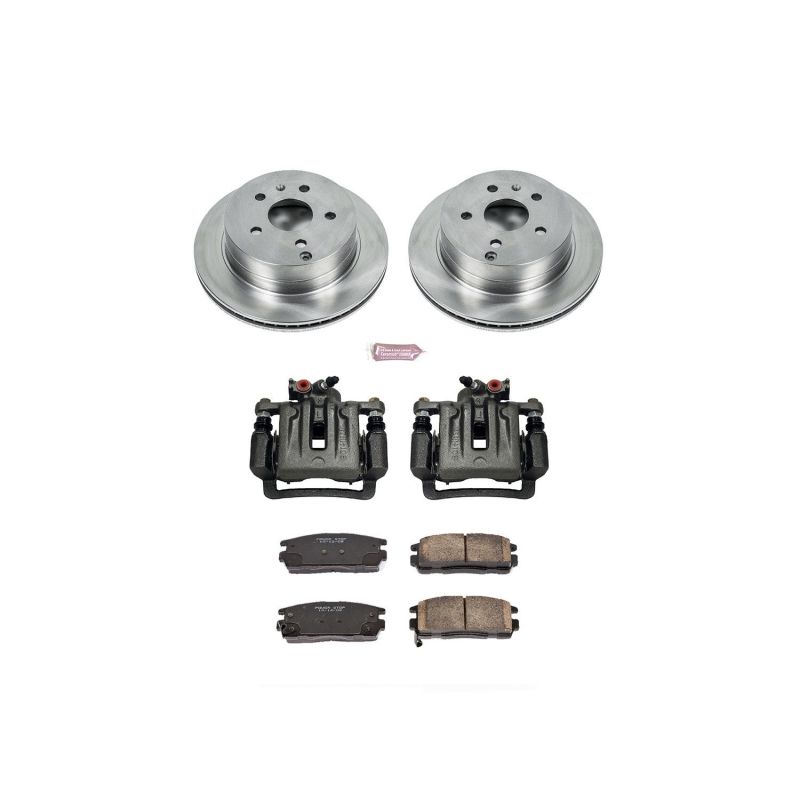 Power Stop 10-17 Chevrolet Equinox Rear Autospecialty Brake Kit w/Calipers PowerStop