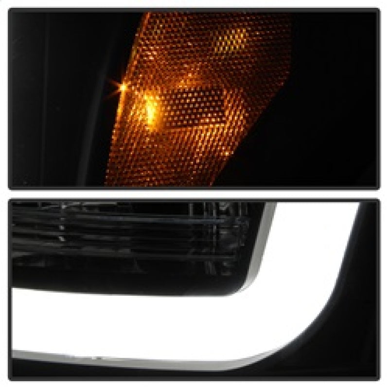 Spyder Ford F-250/F-350/F450 Super Duty 11-16 V2 Projector Headlights - Black (PRO-YD-FS11V2-LB-BK) SPYDER