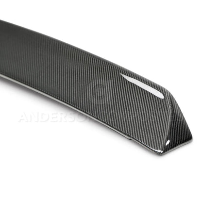 Anderson Composites 2015 - 2017 Dodge Challenger SRT Hellcat Carbon Fiber Rear Spoiler - AC-RS15DGCHHC-OE