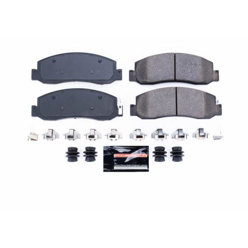 Power Stop 08-11 Ford F-250 Super Duty Front Z23 Evolution Sport Brake Pads w/Hardware PowerStop