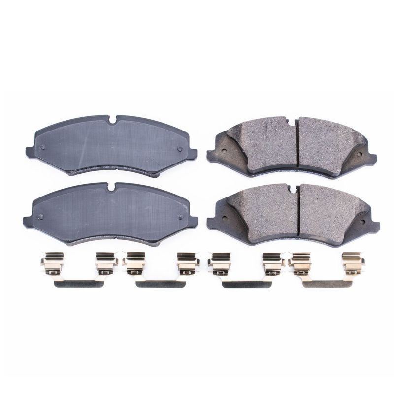 Power Stop 2010 Land Rover LR4 Front Z17 Evolution Ceramic Brake Pads w/Hardware PowerStop
