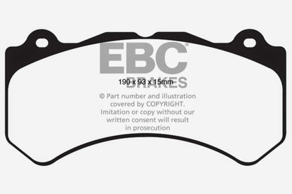 EBC Extra Duty Front Brake Pads - ED91853 EBC