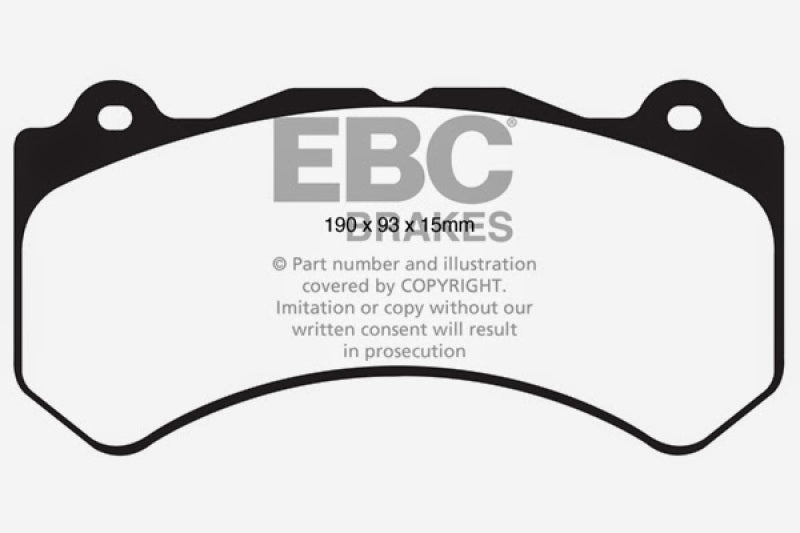 EBC Extra Duty Front Brake Pads - ED91853