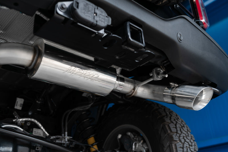 MBRP 2021+ Ford Bronco 2.3L/2.7L EcoBoost 3in Aluminized Steel Catback Exhaust MBRP