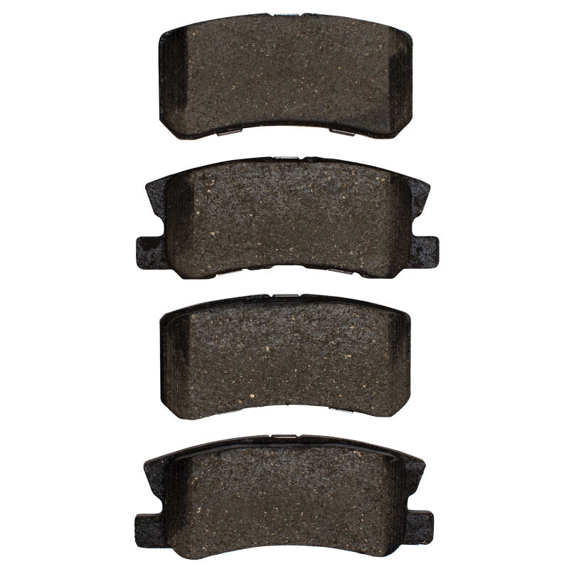 R1 Rear Semi-Metallic Brake Pads 2000-2017 Chrysler/Dodge & More - 2311-0868-00