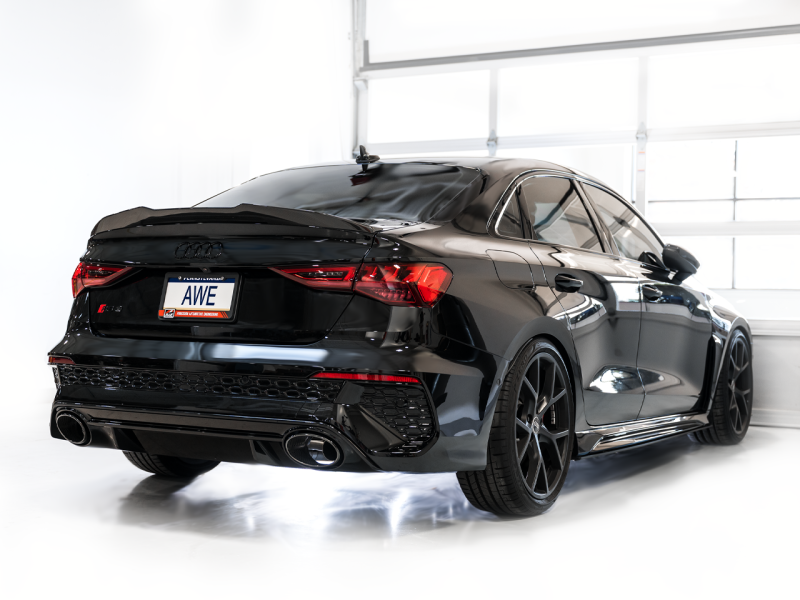 AWE Tuning Audi 22-23 8Y RS3 Cat-Back SwitchPath Exhaust (No Tips) AWE Tuning