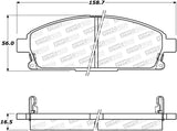 StopTech Premium Ceramic Brake Pads - 308.06910