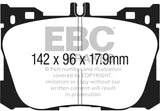 EBC Ultimax2 Front Brake Pads - UD1871