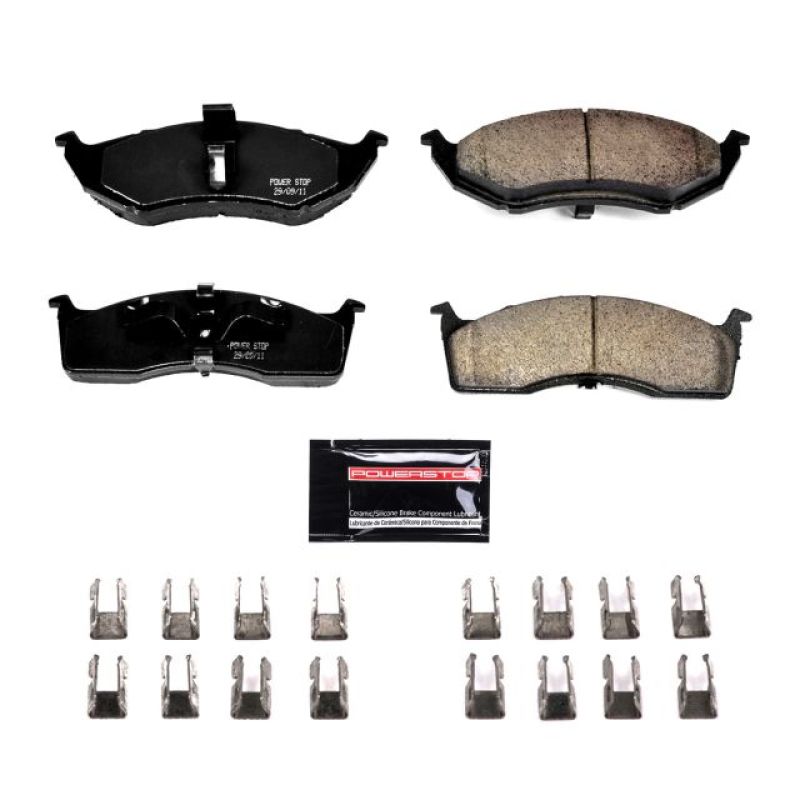 Power Stop 1997 Chrysler Intrepid Front Z23 Evolution Sport Brake Pads w/Hardware PowerStop