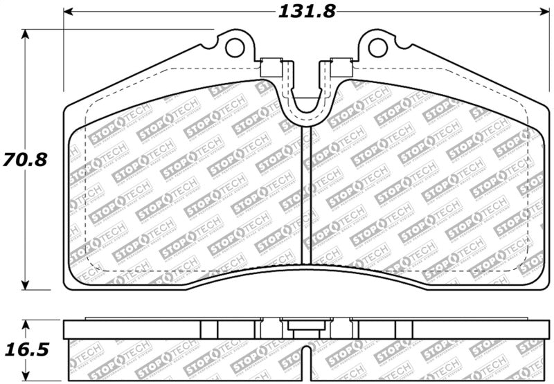 StopTech Street Disc Brake Pads - 305.06090