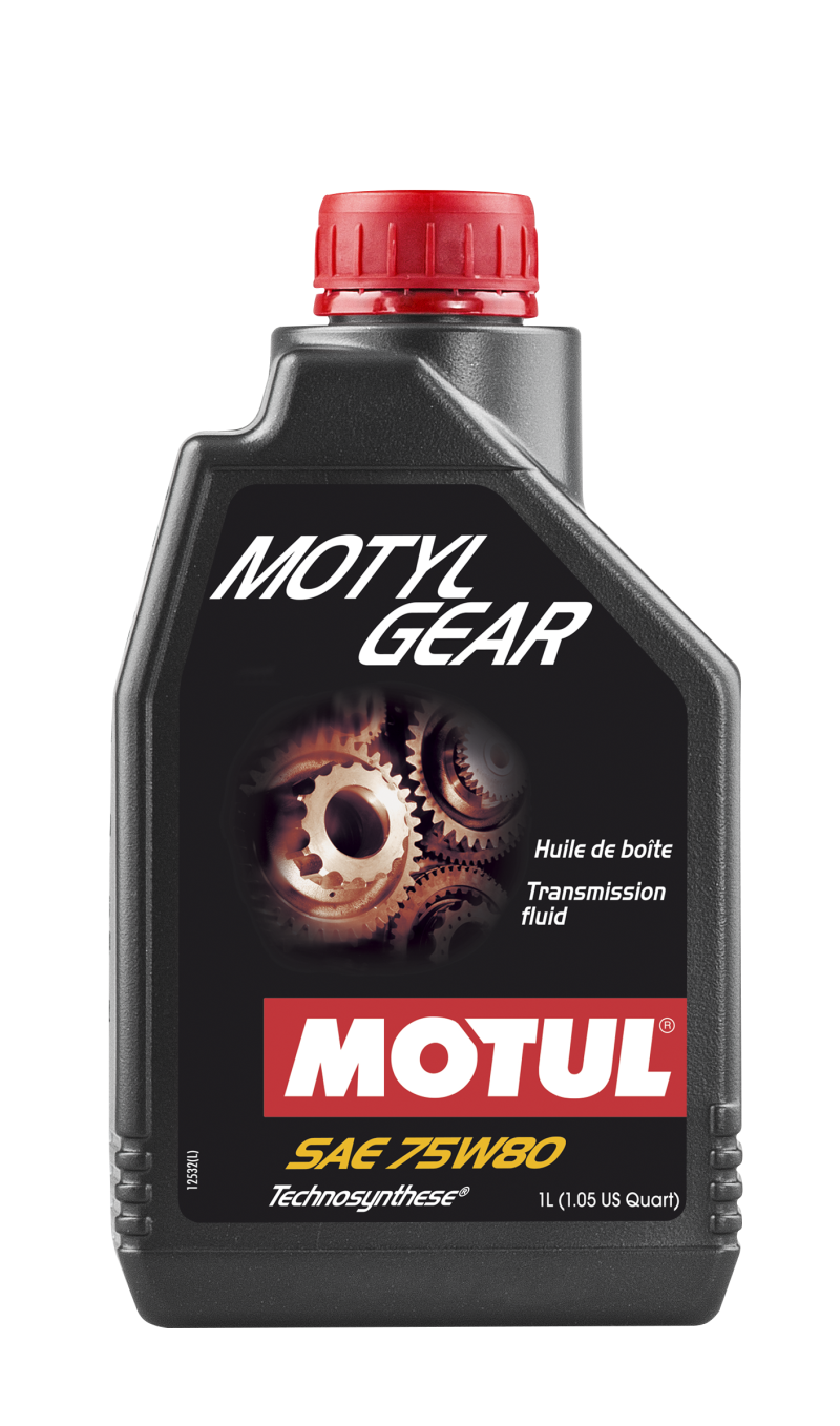 Motul 1L Transmission MOTYLGEAR 75W80 - Technosynthese - API GL-5 / MIL-L-2105D