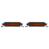 SR-Series SAE 6 Inch with Amber PRO Lens Pair Rigid Industries - 906705