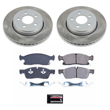 Load image into Gallery viewer, Power Stop 11-16 Jeep Grand Cherokee Front Semi-Coated Rotor Kit