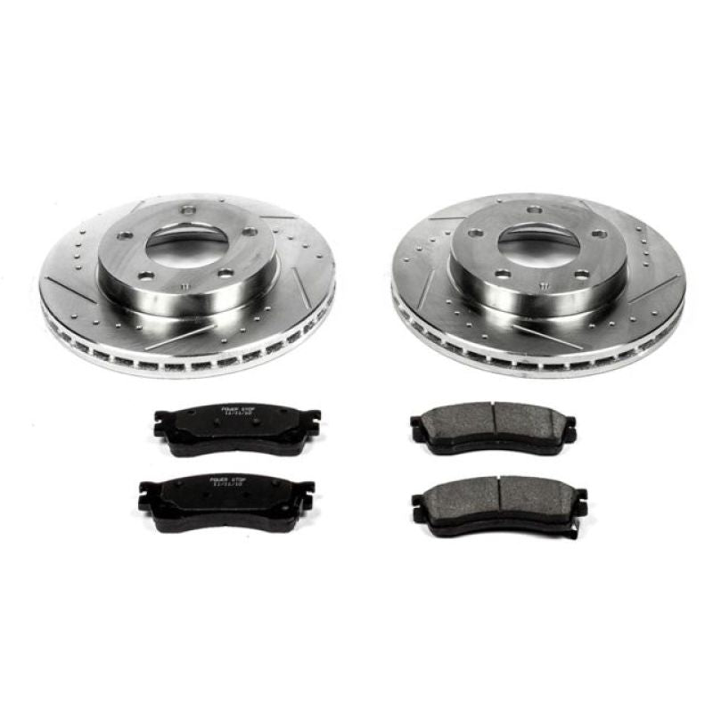 Power Stop 01-03 Mazda Protege Front Z23 Evolution Sport Brake Kit PowerStop