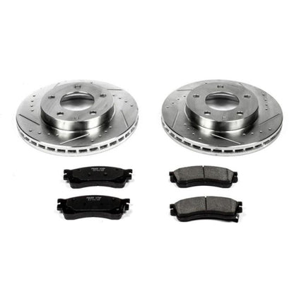 Power Stop 01-03 Mazda Protege Front Z23 Evolution Sport Brake Kit PowerStop