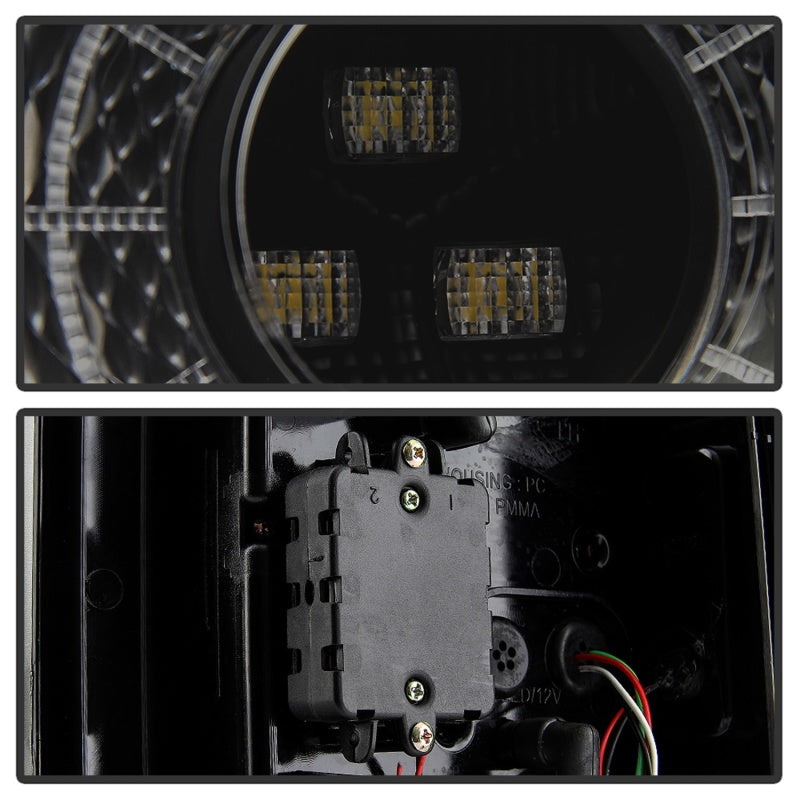 Spyder 19-20 Jeep Wrangler - Full LED Tail Lights - Seq Turn Sign - Black Smoke ALT-YD-JW19-SEQ-BSM SPYDER