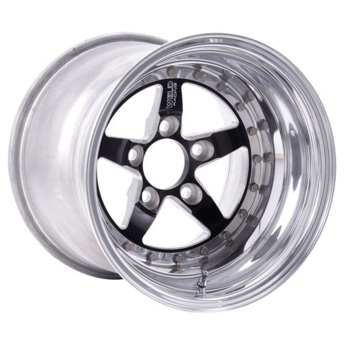 Weld Weldstar 15x8 / 5x4.75 BP / 5.5in. BS Black Wheel - Non-Beadlock