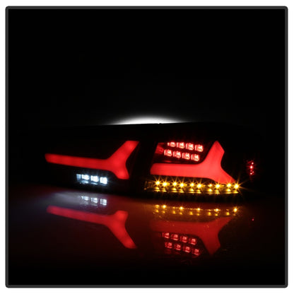Spyder Mitsubishi Lancer/Evolution X 08-14 V2 LED Tail Lights - Black ALT-YD-ML08V2-SEQ-BK SPYDER