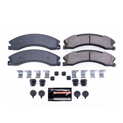 Power Stop 12-19 Nissan NV1500 Rear Z23 Evolution Sport Brake Pads w/Hardware PowerStop