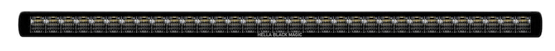 Hella Universal Black Magic 32in Thin Light Bar - Driving Beam Hella
