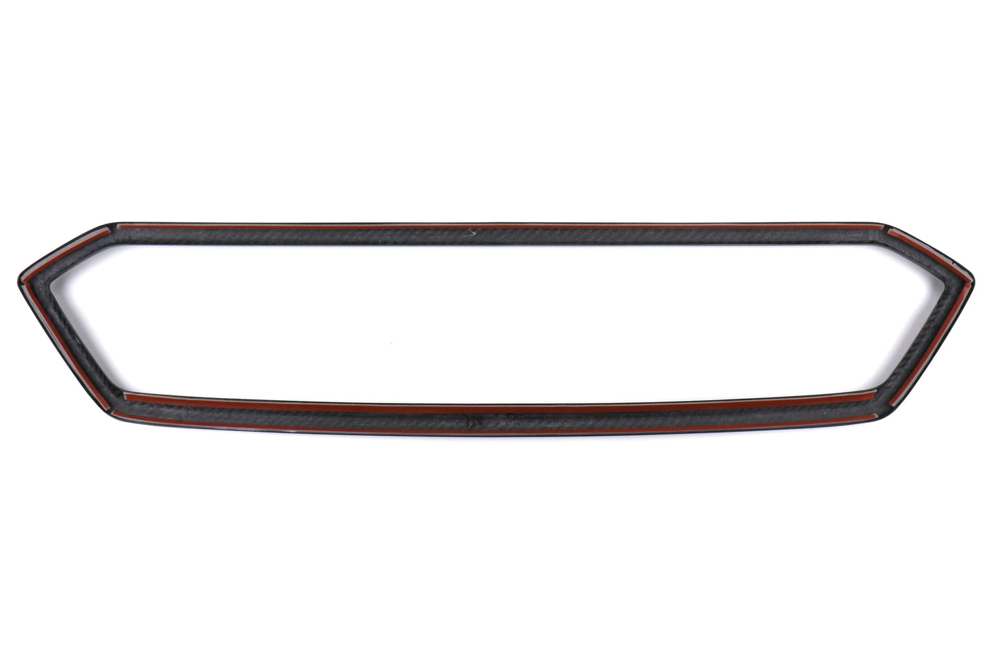 OLM LE Dry Carbon Fiber Grille Garnish (Outer) - 2018-2021 Subaru WRX / STI