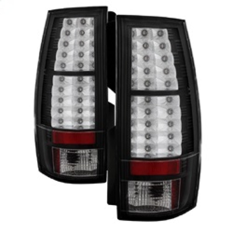 Spyder Chevy Suburban/GMC Yukon/Yukon Denali 07-14 LED Tail Lights Blk ALT-YD-CSUB07-LED-BK SPYDER