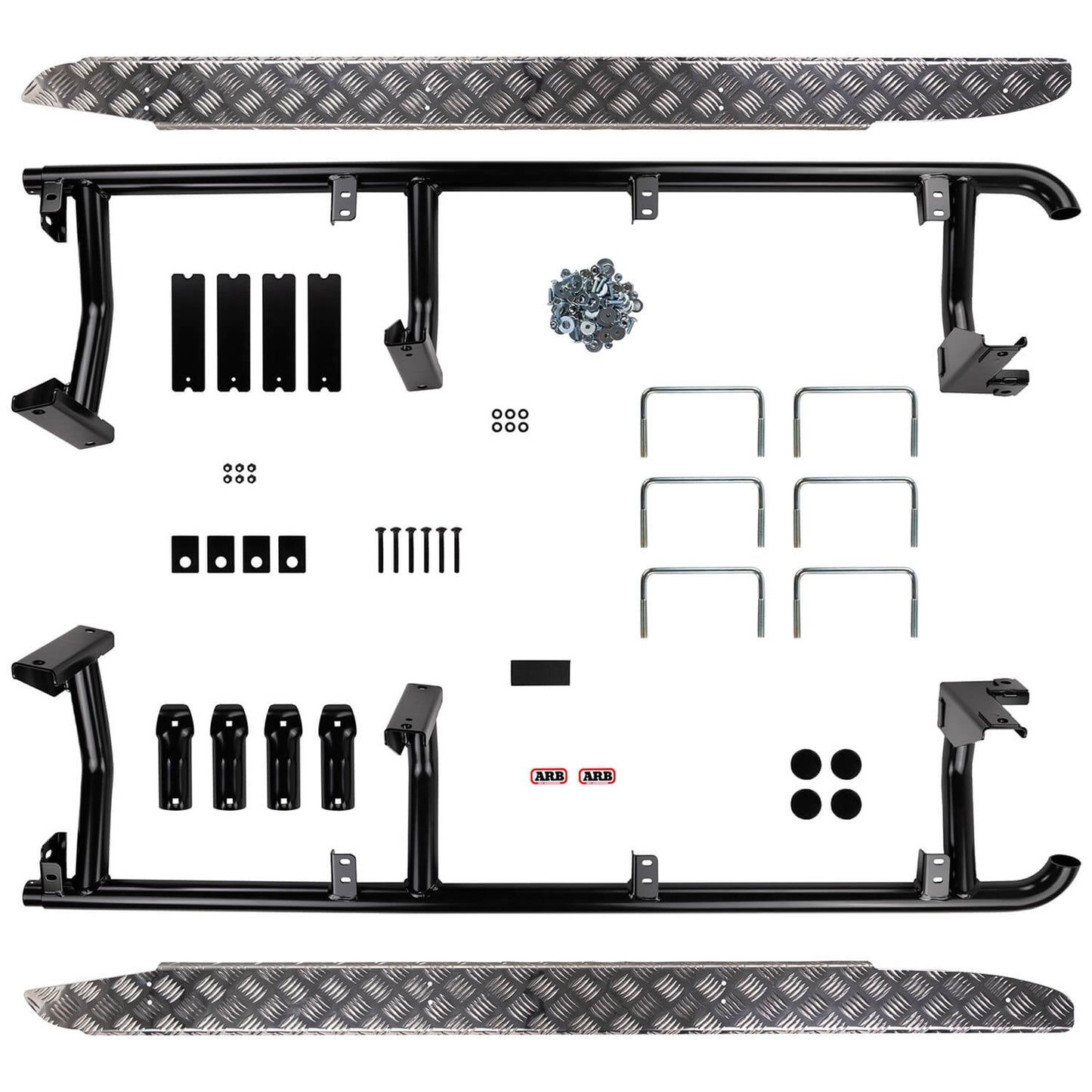 ARB Deluxe Side Rail & Step 78 Troopy 02On