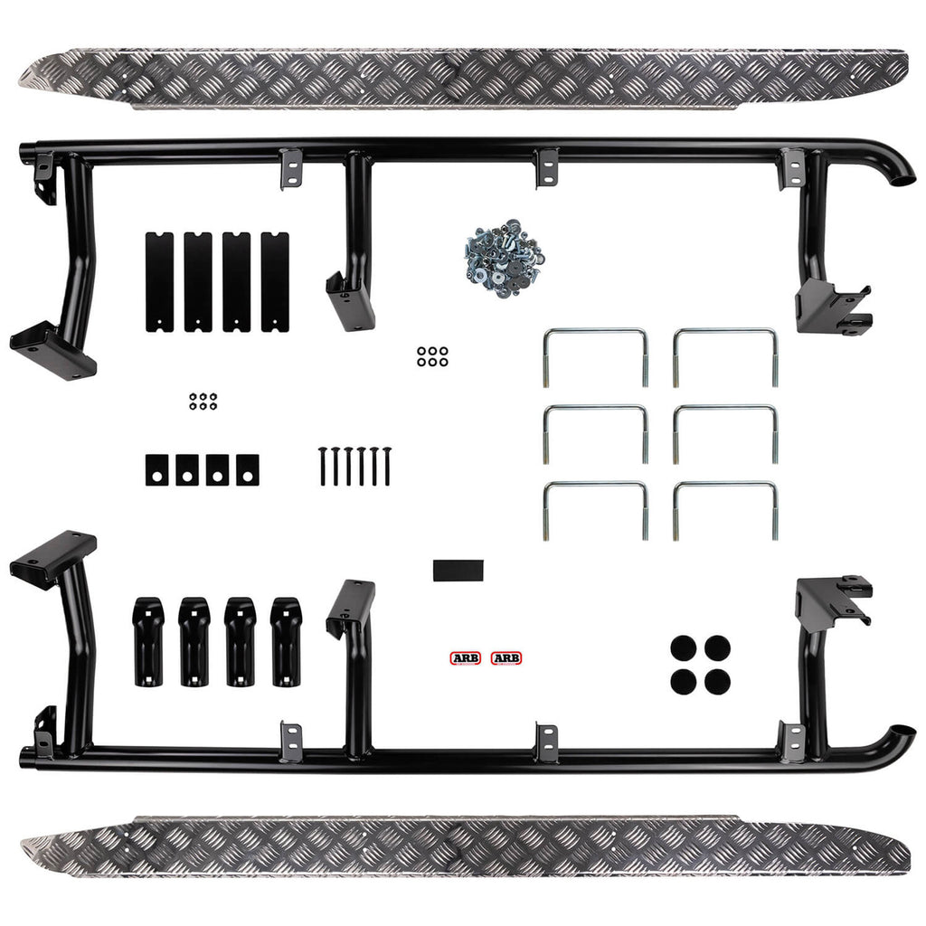 ARB Deluxe Side Rail & Step Gq/Mav Swb &C/Cab