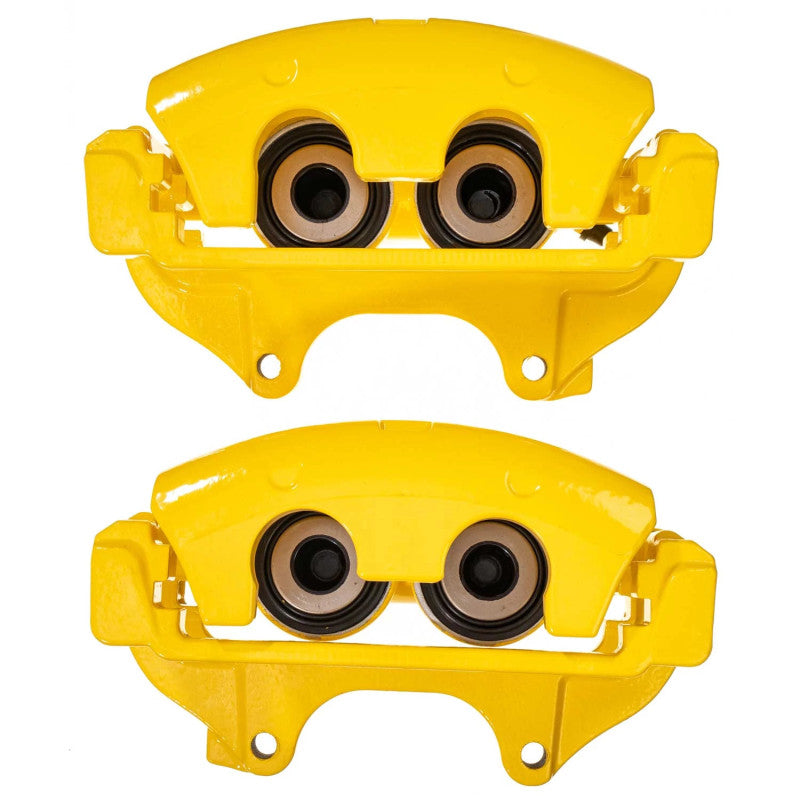 Power Stop 05-08 Dodge Magnum Front Yellow Caliper w/Bracket (Pair) PowerStop