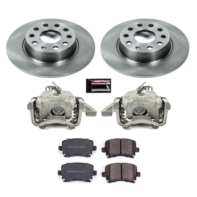 Power Stop 2013 Audi A3 Quattro Rear Autospecialty Brake Kit w/Calipers PowerStop