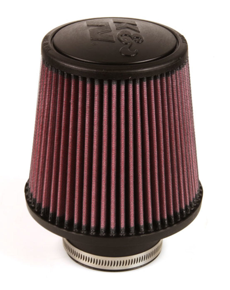 K&N Universal Rubber Filter - Round Tapered 6in Base OD x 3in Flange ID x 6in H K&N Engineering