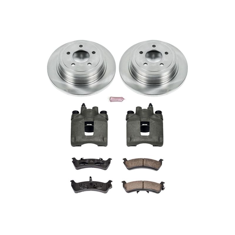 Power Stop 2003 Ford Explorer Sport Rear Autospecialty Brake Kit w/Calipers PowerStop