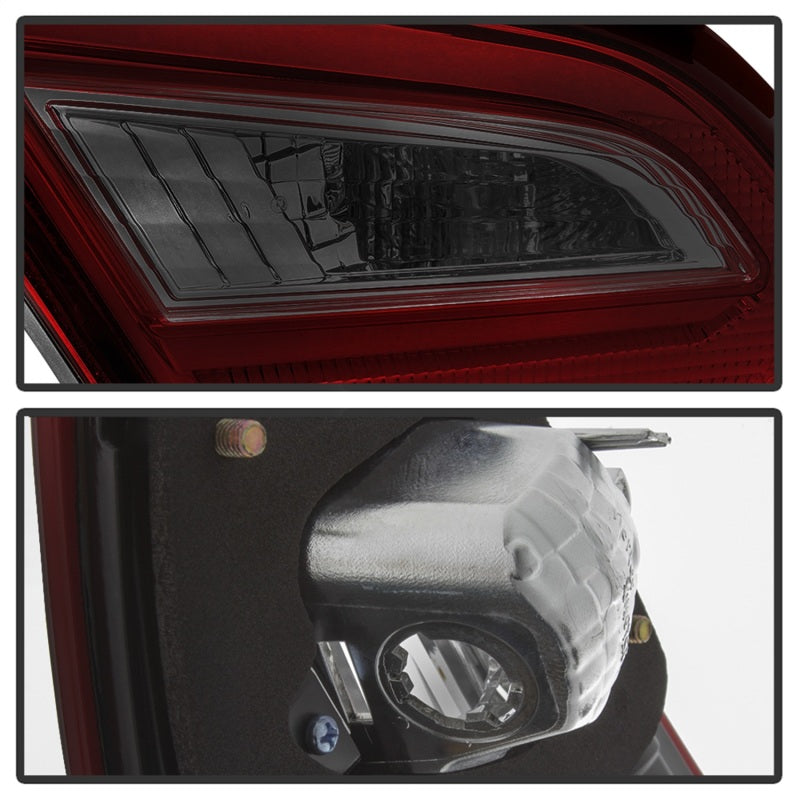 xTune 16-18 Nissan Altima 4DR OEM Tail Light - Red Smoke (ALT-JH-NA16-4D-RSM) SPYDER