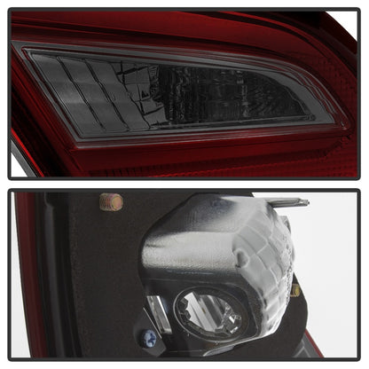xTune 16-18 Nissan Altima 4DR OEM Tail Light - Red Smoke (ALT-JH-NA16-4D-RSM) SPYDER
