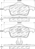 StopTech Street Disc Rear Brake Pads - 305.07950