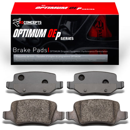 R1 Rear OE Brake Pads 2001-2011 Mercedes-Benz B200/A190 (Mexico) - 2551-1358-00