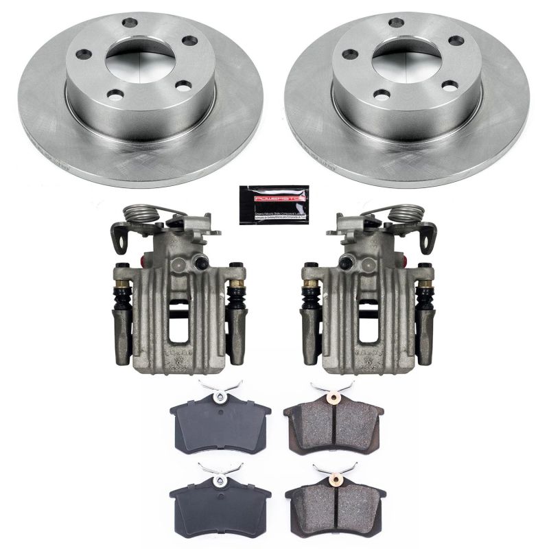Power Stop 99-05 Volkswagen Passat Rear Autospecialty Brake Kit w/Calipers PowerStop