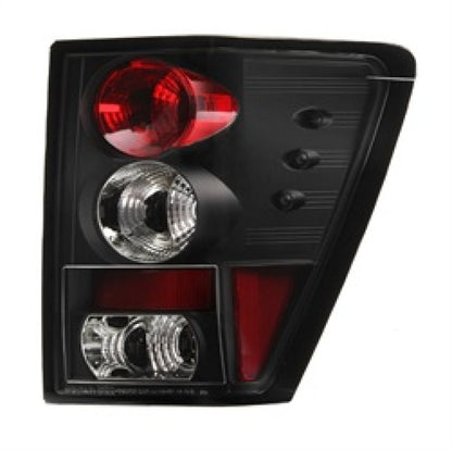 Spyder Jeep Grand Cherokee 05-06 Euro Style Tail Lights Black ALT-YD-JGC05-BK SPYDER