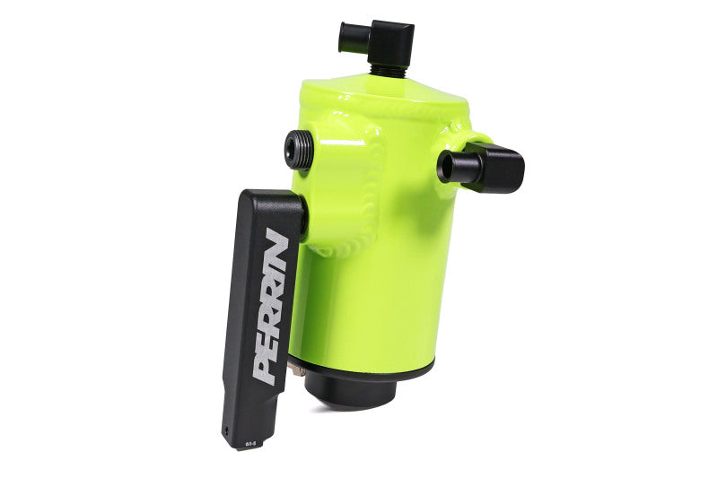 Perrin 22-23 Subaru WRX Air Oil Separator - Neon Yellow Perrin Performance