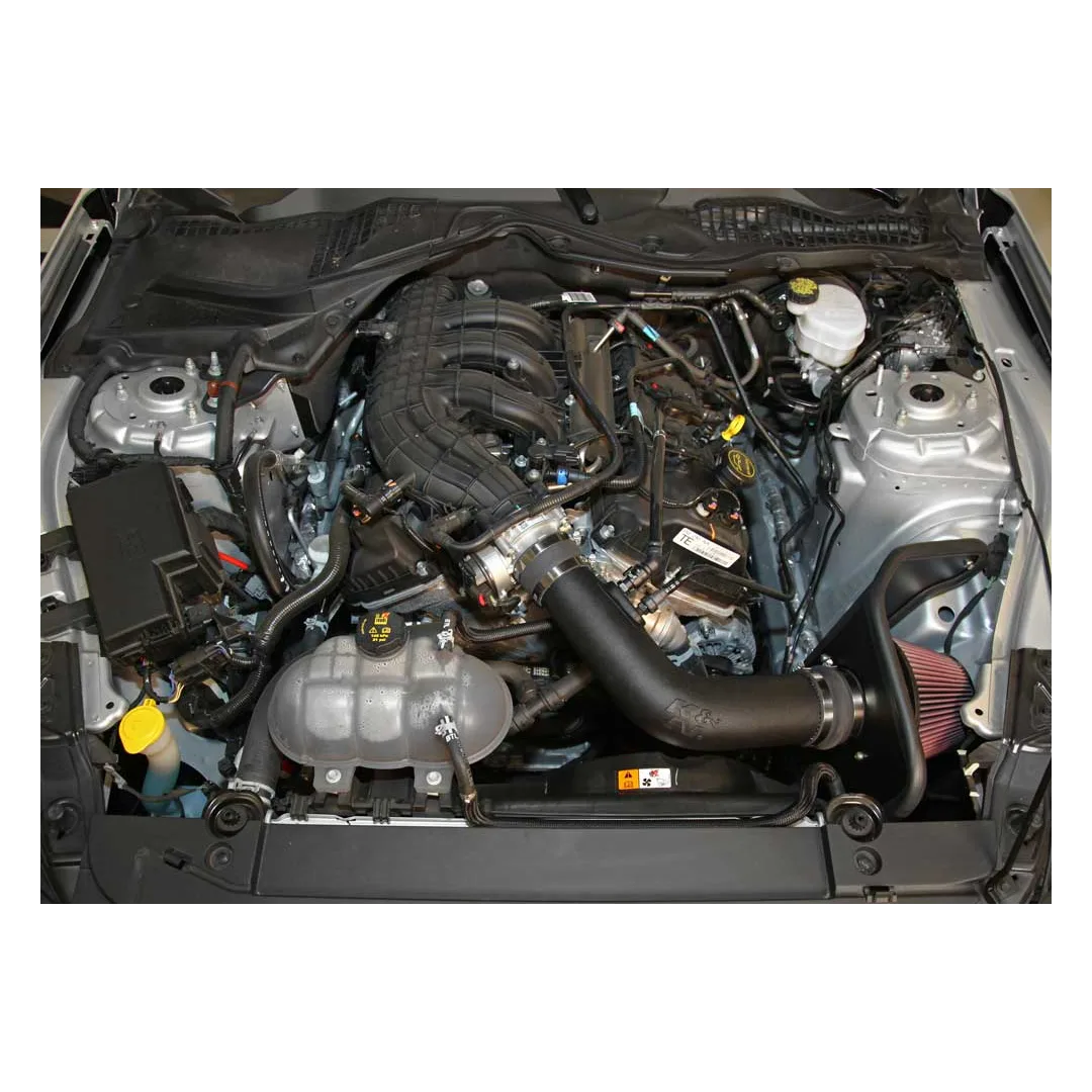 K&N 15-17 Ford Mustang 3.7L V6 F/I Performance Intake Kit
