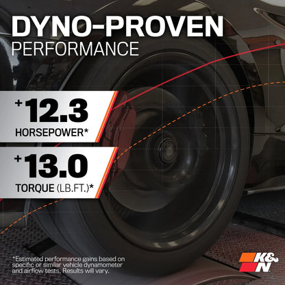 K&N 16-19 Chevrolet Camaro V8-6.2L Performance Intake Kit