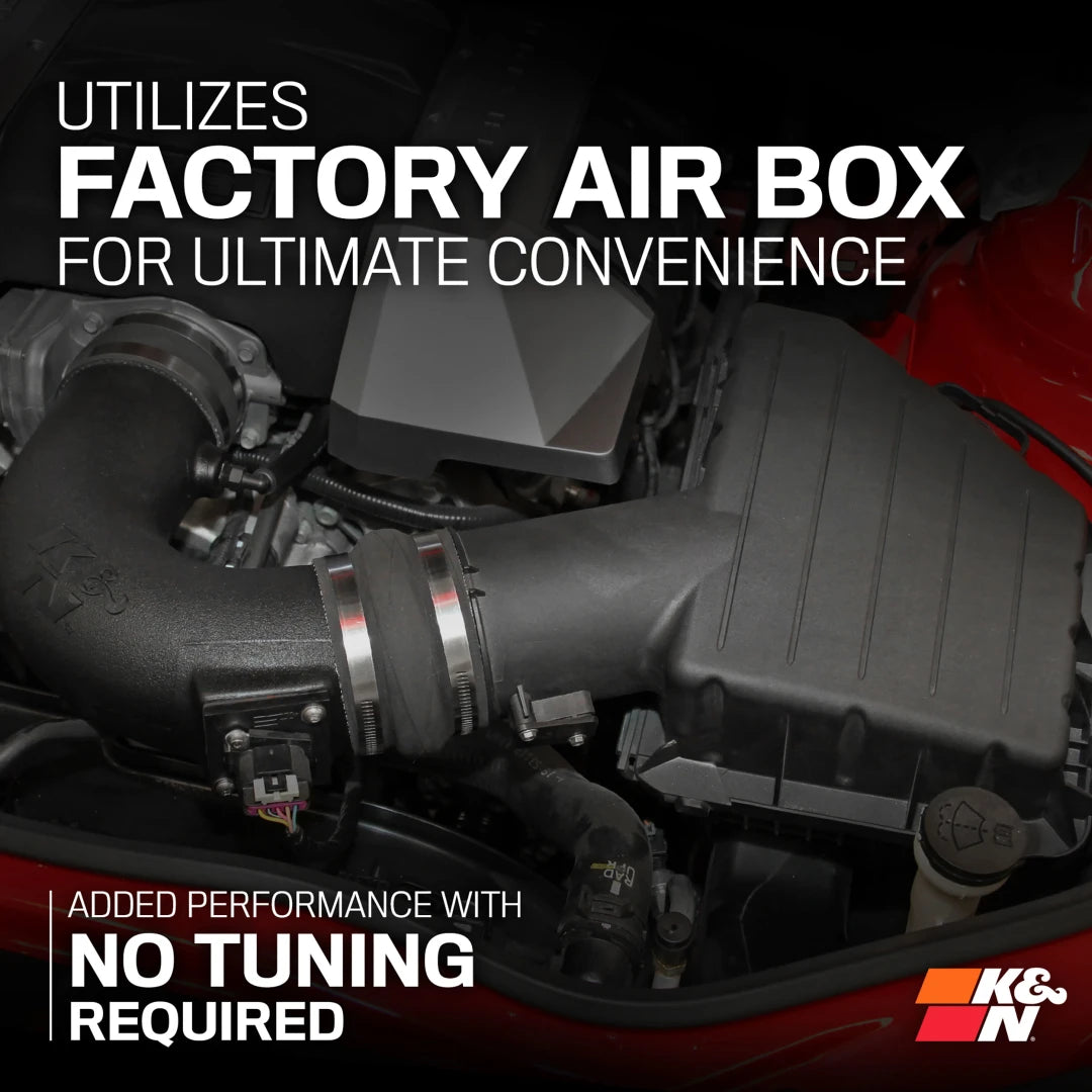 K&N 16-19 Chevrolet Camaro V6-3.6L Performance Intake Kit