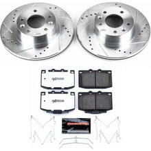 Load image into Gallery viewer, Power Stop 93-95 Mazda RX-7 Front Z26 Street Warrior Brake Kit