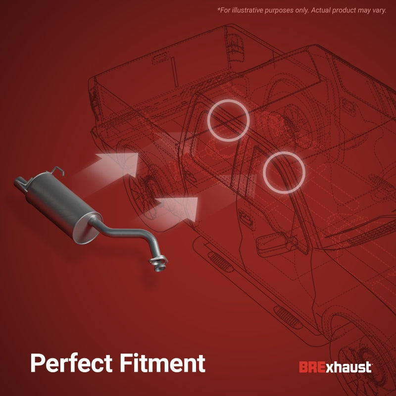 BRE Exhaust 02-08 Camry ES300 Solara 2.4L 3.0L Muffler Kit