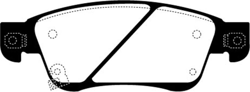 EBC GreenStuff Front Brake Pads - DP21807 EBC